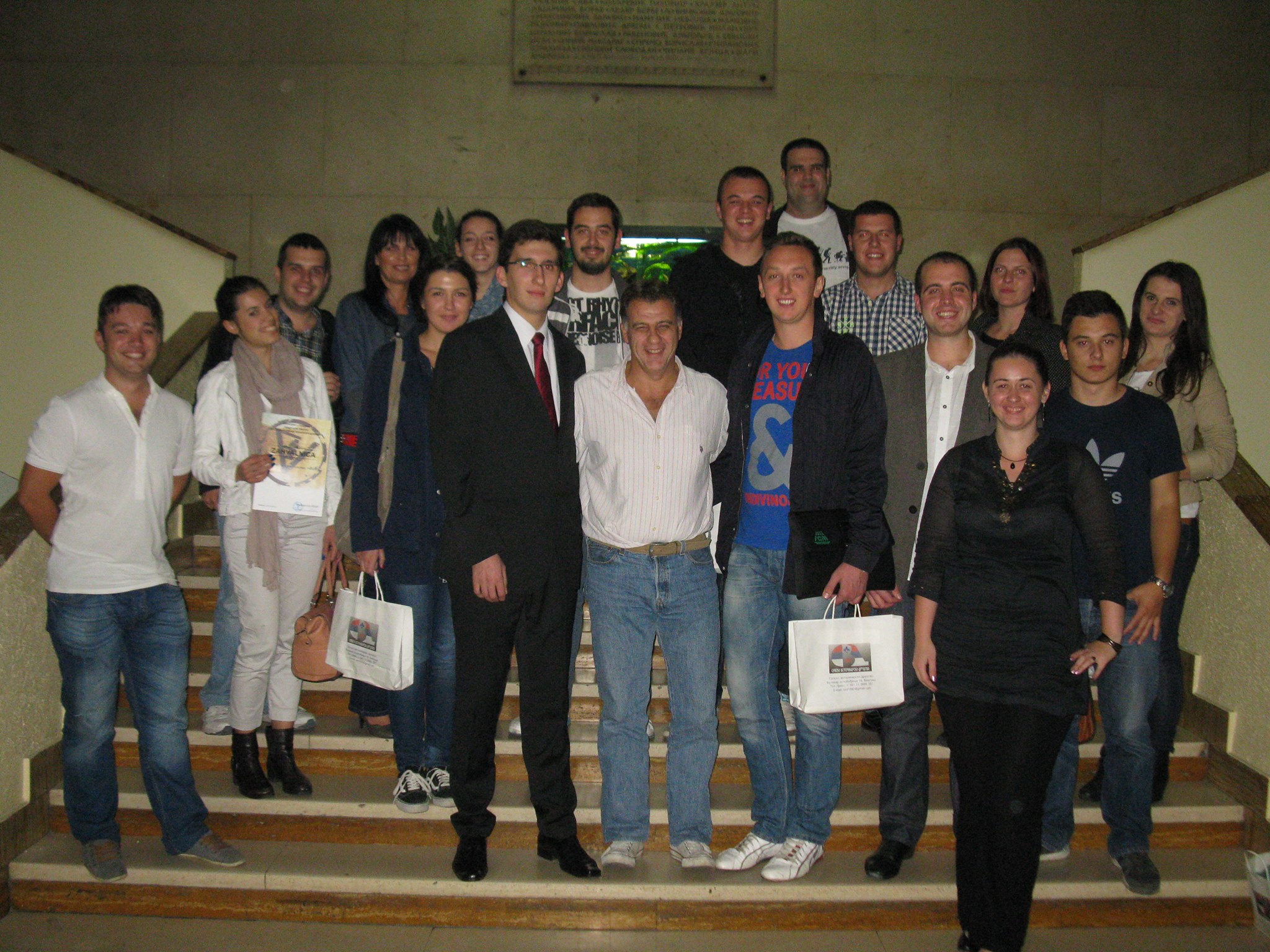 (2013) Посета ЦНИРС-а од стране студената Ветеринарског факултета из Сарајева, БиХ